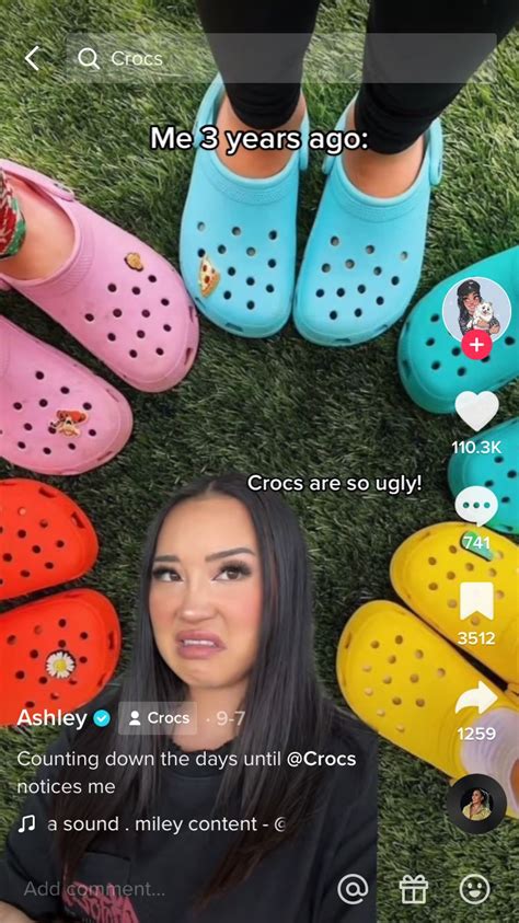 crocs tiktok